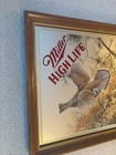 Miller High Life Beer Diamond Wildlife Series Mirror Sign-grouse-   first Flush   