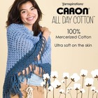 Caron All Day Cotton Midnight Storm Yarn - 3 Pack Of 100g 3 5oz - 100 