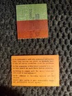 The Kinks 9 4 1981   10 3 80 Ticket Stub Lot Of 2  Seattle Center Arena