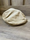 Janie Jack Boy Newsboy Cap Hat Brown Tan Corduroy Side Buckle Size Youth 6-8