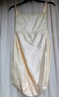 Babi Italia Vintage Luxury Satin Hanging Diaper Holder Diaper Stack Peach Cream