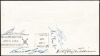 1969 England Australia 50th First Air Mail Signed 6 By 1969 Crew original Pilot 
