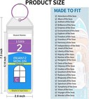 5 Pack Cruise Luggage Tags For Royal Caribbean Ships And Celebrity  Clear Tags C