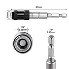 1pc Magnetic Swivel Drill Bit Holder     1 4  Hex Pivot Extension Tool