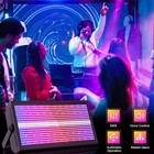 200w 768led Stage Beam Strobe Light Wall Wash Light Dj Lighting Club Party case