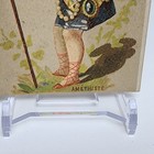 Vve Gauliez Au Nouveau Paris Am  thiste French Advertising Card Pre-1920