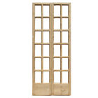 Pair Of Reclaimed 37  French Double Doors  Early 1900 s  Ned2385