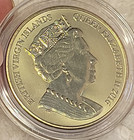 2016 British Virgin Islands 5 Dollars Wildlife Lemon Shark Titanium With Coa  