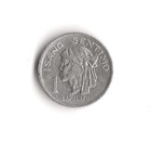 1969 Philippines - 1 Sentimo - 353 - Aluminum Magnesium - 0 5g