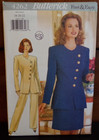 Butterick Sewing Pattern 4262 Misses Unlined Jacket Skirt Pants Size 18-22 Uncut