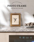 Vintage Gold Framed Wall Art  Sketch Birds Canvas Painting  Cute But Exquisite 