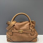 Burberry Two Way Bag Khaki Calfskin  qy042326a6 