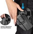 Level Ii Drop Leg Holster universal Leg Holster Fits 100  Pistols Glock