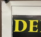 Depeche Mode Vintage Original 1986 Uk Concert Tour Poster