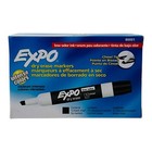 12 Markers Expo Black Chisel Tip Dry Erase Markers Black Whiteboard Markers