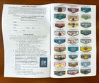 Oa First Flaps Checklist  Lodge Names  Numbers  36-pg Oa Flap Booklet F1  S1  Ff