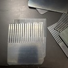 12 Assorted Faux Steel Wood Graining Combs