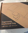 Klearlook Ergonomic  Underdesk Keyboard Tray With 360 Rotation  Black