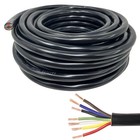    Heavy Duty 14 Gauge 7 Way Conductor Wire Rv Trailer Cable Cord 10 Ft Roll