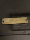 Rare Antique The Soo Line Railroad Steam Locomotive Tag Plate