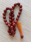 Islamic Prayer Bakelite Amber Rosary 12x14mm 33 Beads tasbih misbaha tesbih