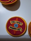 Yuma County Arizona Sheriff s Dept Patch   Rare Iron On Patch