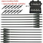 Hunting 20  Crossbow Arrows Crossbow Bolts Od 8 8   or 100gr Broadheads Shooting