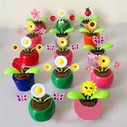 Solar Powered Swing Dancing Flip Flap Flower Insect Assorted Style 8 Pcs