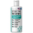 Effective Dog   Cat Dewormer Liquid - 12 Oz For Roundworms  Kittens   Puppies