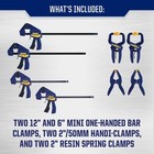 Irwin Quick-grip Clamp Set 8pc
