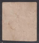 1886 Honduras Sc 98a President Arias Imperf  overprinted Or Cancellation used Vf