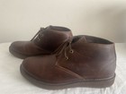 Mens Ll Bean Chukka Boots Size 10 M Stonington Shoes Brown Oiled Leather Euc