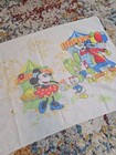 Vintage 80 s Mickey Mouse Minnie Goofy Donald Duck Disney Pillowcase Standard Sz