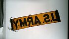 Military Patch Us Army Name Tape Black   Gold Vietnam Era Combat Used Read Pics