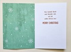 Ho-ho-ho    Merry Christmas Greeting Card    Envelope 7  5  