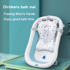 Infant Baby Bath Tub Pad Portable Baby Non-slip Bathtub Mat Children Shower Air 