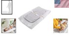 3-piece Changing Pad Set Chevron Gray Cotton Ultra Plush Waterproof Liner