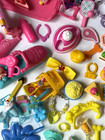 Littlest Pet Shop Lot   10 Peice Accessories Set   Surprise Grab Blind Bag  g7