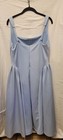 Memoriesea Women s Elegant Square Neck Swing A Line Wedding Evening Party Dress