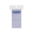  50  2x2 Double Pocket Vinyl Coin Flips Storage   Display -clear Plastic Holder