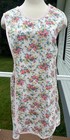 Sweet Vintage Calico Full Pinafore Cotton Apron Excellent Condition