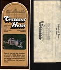 Crescent Hotel   Eureka Springs  Arkansas    Vintage   Brochure