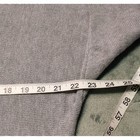 Michael Kors Gray Sweater Dress Xl Long Sleeve Side Zippers Curved Hem Knit