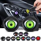 2x Devil Eyes Led Headlights Dynamic Remote 33 Modes Of Lenses Blink Lights