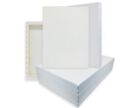 1-1 2  Extra Fine Cotton Artist Stretched Canvas  Many Sizes Bulk Discounts 