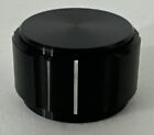 Alcoknob Control Knobs Model 1250b Black Anodized Aluminum Full Box Of 25 Nob