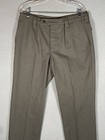 Vintage East German Nva Military Pants 35x30 Gray Wool Trousers M 52 Pleated