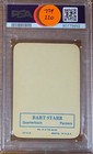 1970 Topps Super Glossy Football  9 Bart Starr Green Bay Packers Psa 4