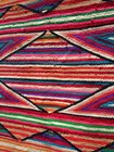 Navajo Rug Child s Blanket Antique Native American Indian Textile Weaving 1920
