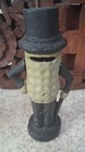 Vintage Mr  Peanut Rare Cast Iron Coin Bank - 5 1 2 